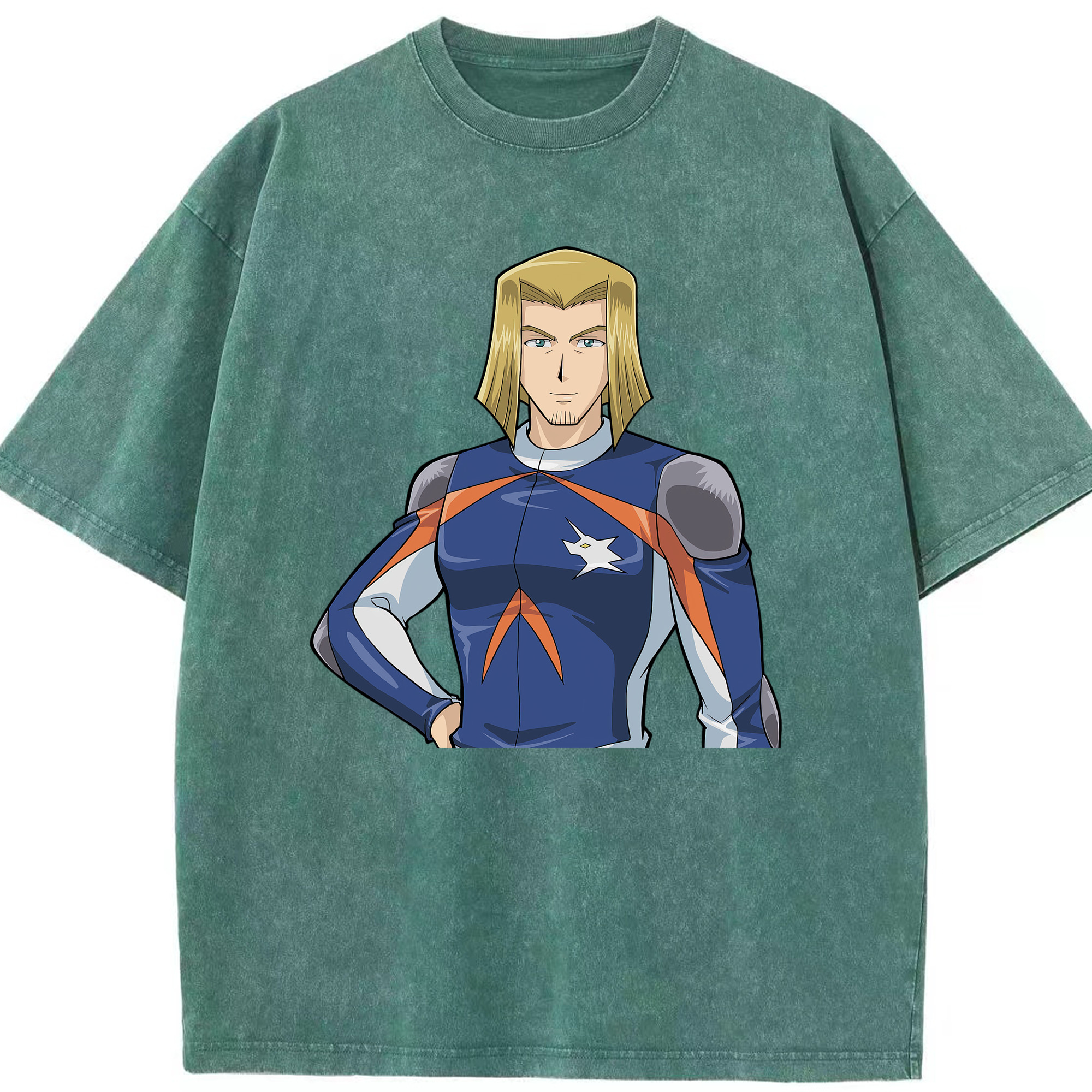 （画像用） 遊☆戯☆王 Yu-Gi-Oh! 綿100% ヴィンテージ風 半袖Tシャツ（フロントプリント）